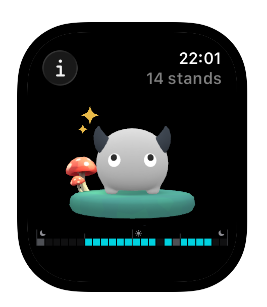 Apple Watch Standland app